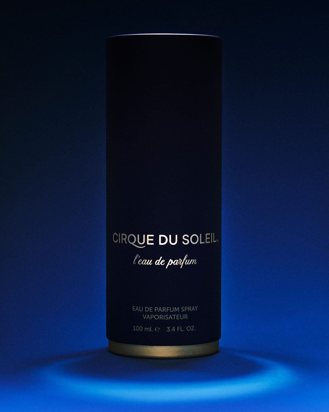 The navy Cirque du Soleil L'eau de Parfum 100ml gift box