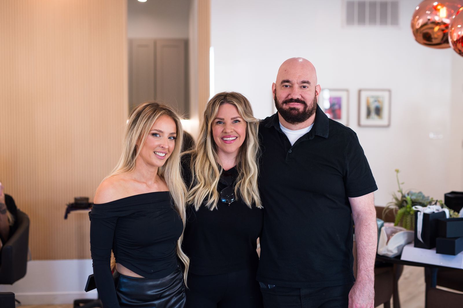 Kacey Welch, center, in Beverly Hills
