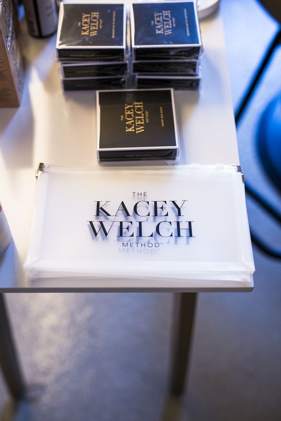 The Kacey Welch Method kit and pouch