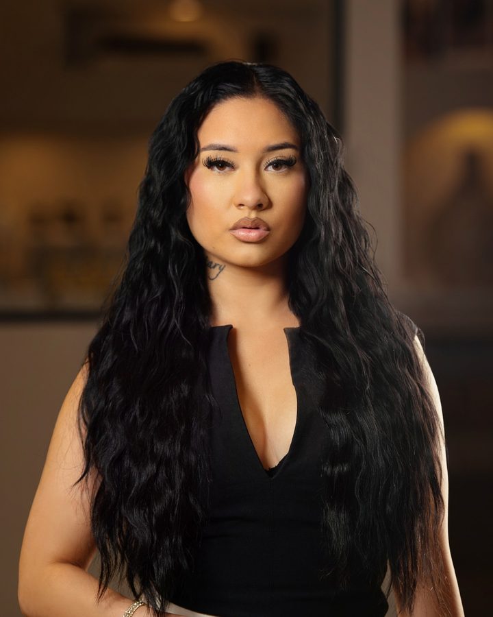 Faith Hall, Stylist specializing in extension artistry at Studio Beige
