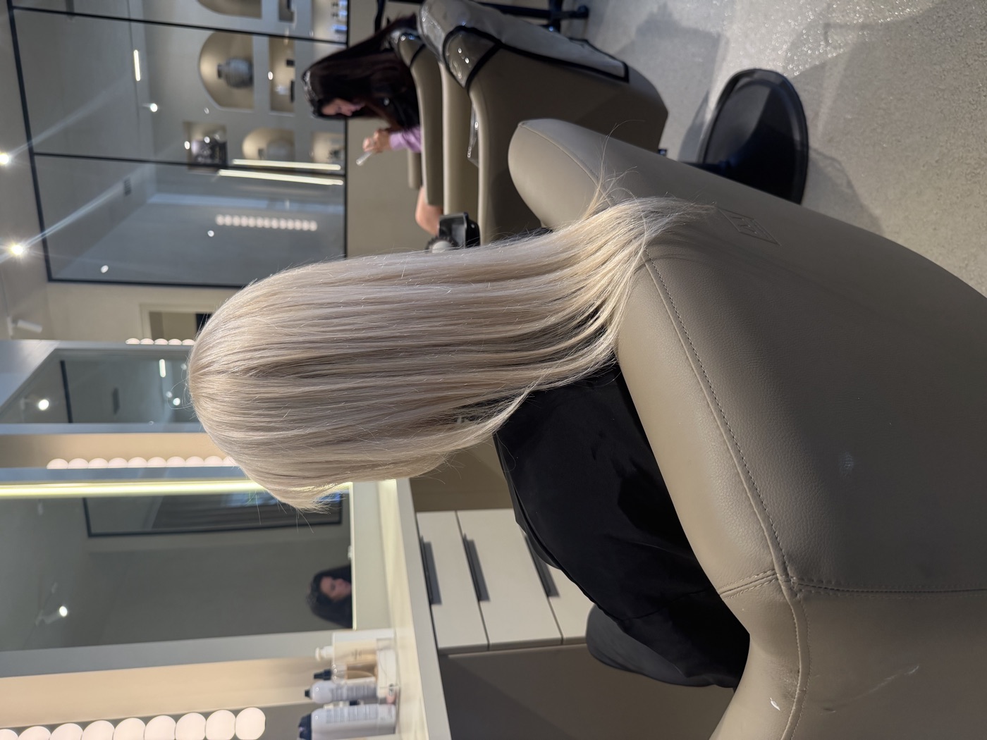 Before &mdash; natural hair before extensions
