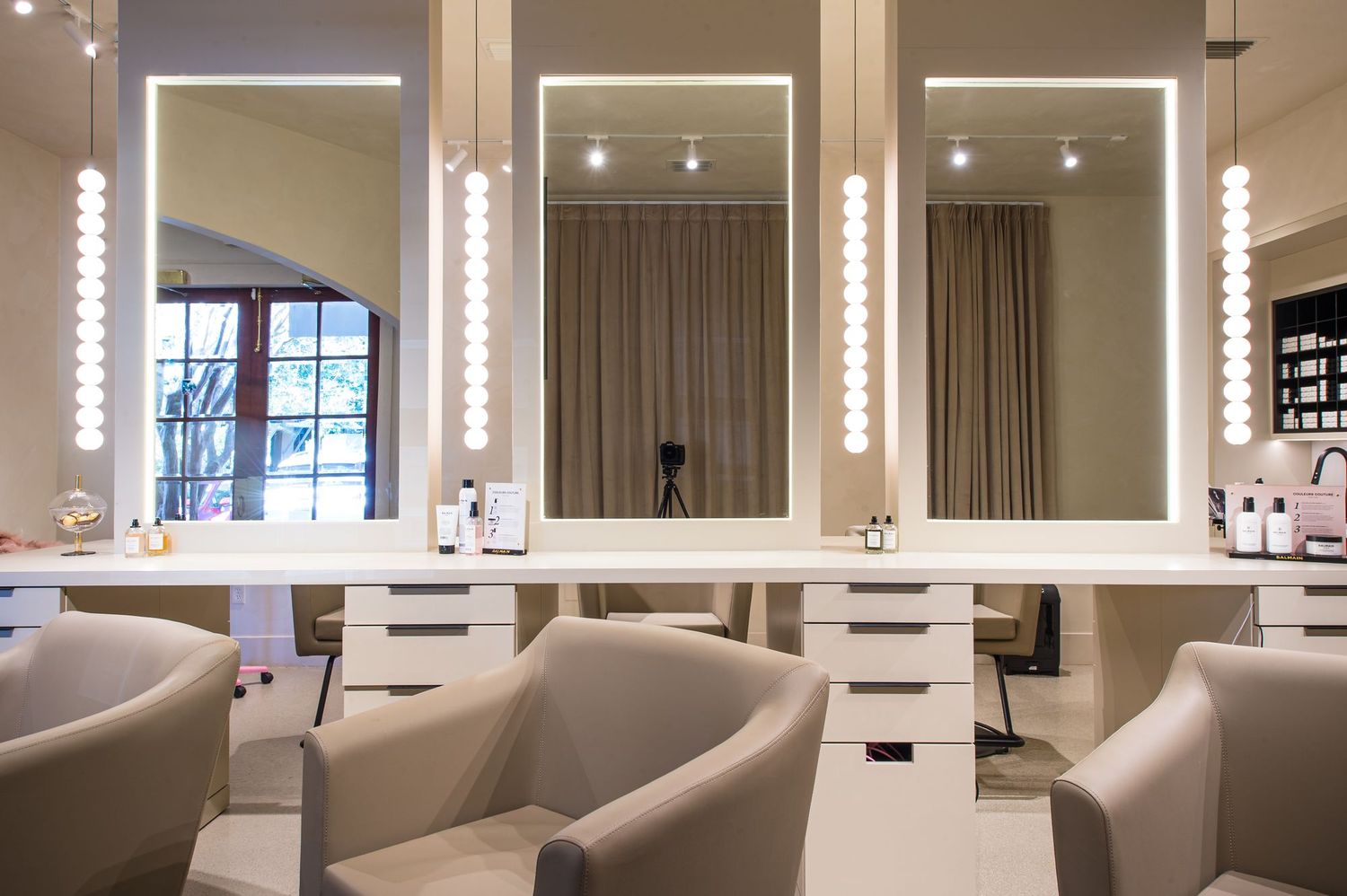 Studio Beige styling stations, Destin FL
