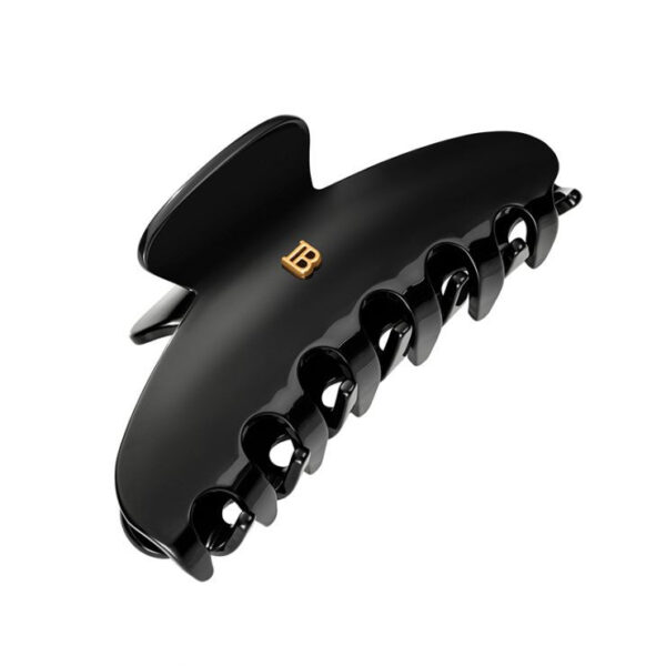 Balmain Hair Couture Pince à Cheveux Large claw clip in black cellulose acetate