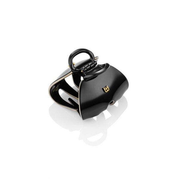 Balmain Pince à Cheveux Imperiale claw clip in black and white