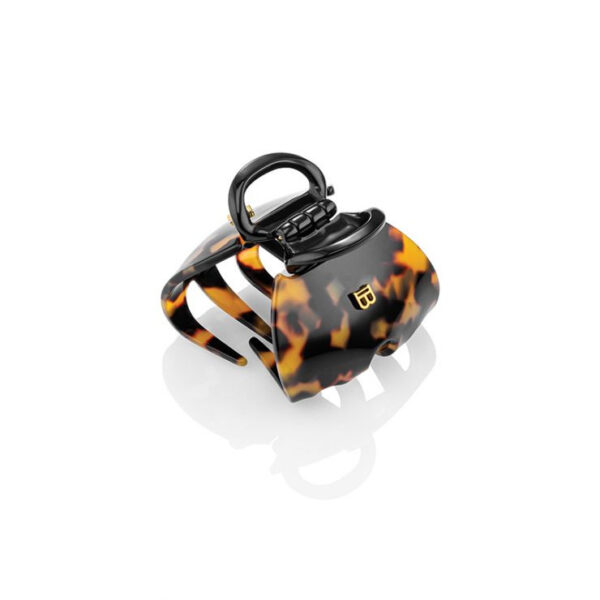 Balmain Hair Couture Pince à Cheveux Imperiale claw clip in tortoise shell cellulose acetate