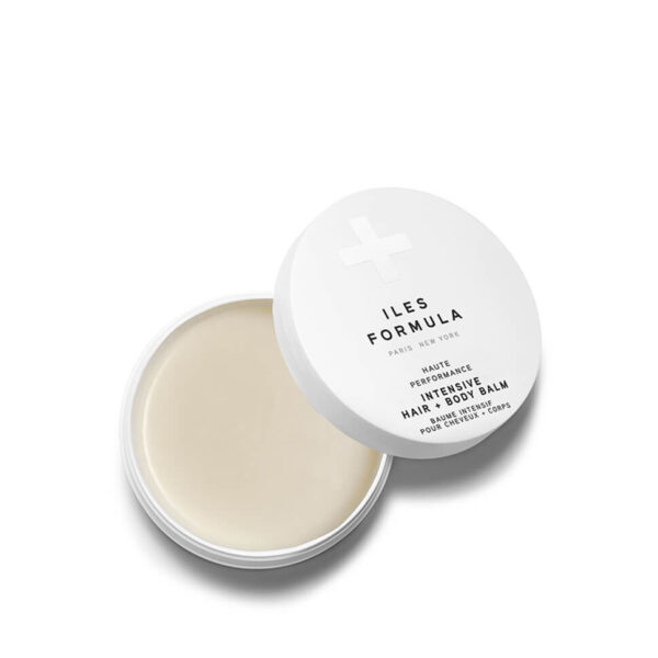 Iles Formula Intensive Hair + Body Balm jar