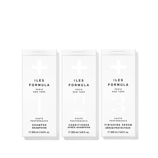 Iles Formula Replenishment set with Shampoo, Conditioner and Finishing Serum