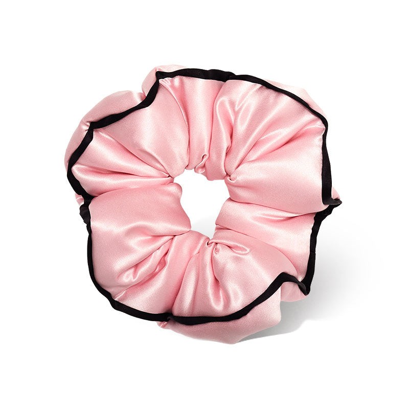 Drowsy Sleep and the City pink padded silk scrunchie